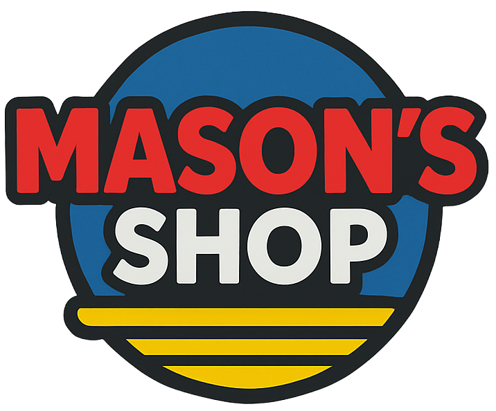 Mason's Shop Logo